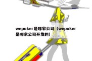 wepoker是哪家公司（wepoker是哪家公司开发的）